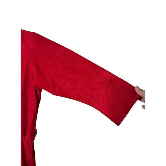Vintage Sabino 80’s Red Maxi Dress - Picture 6 of 12
